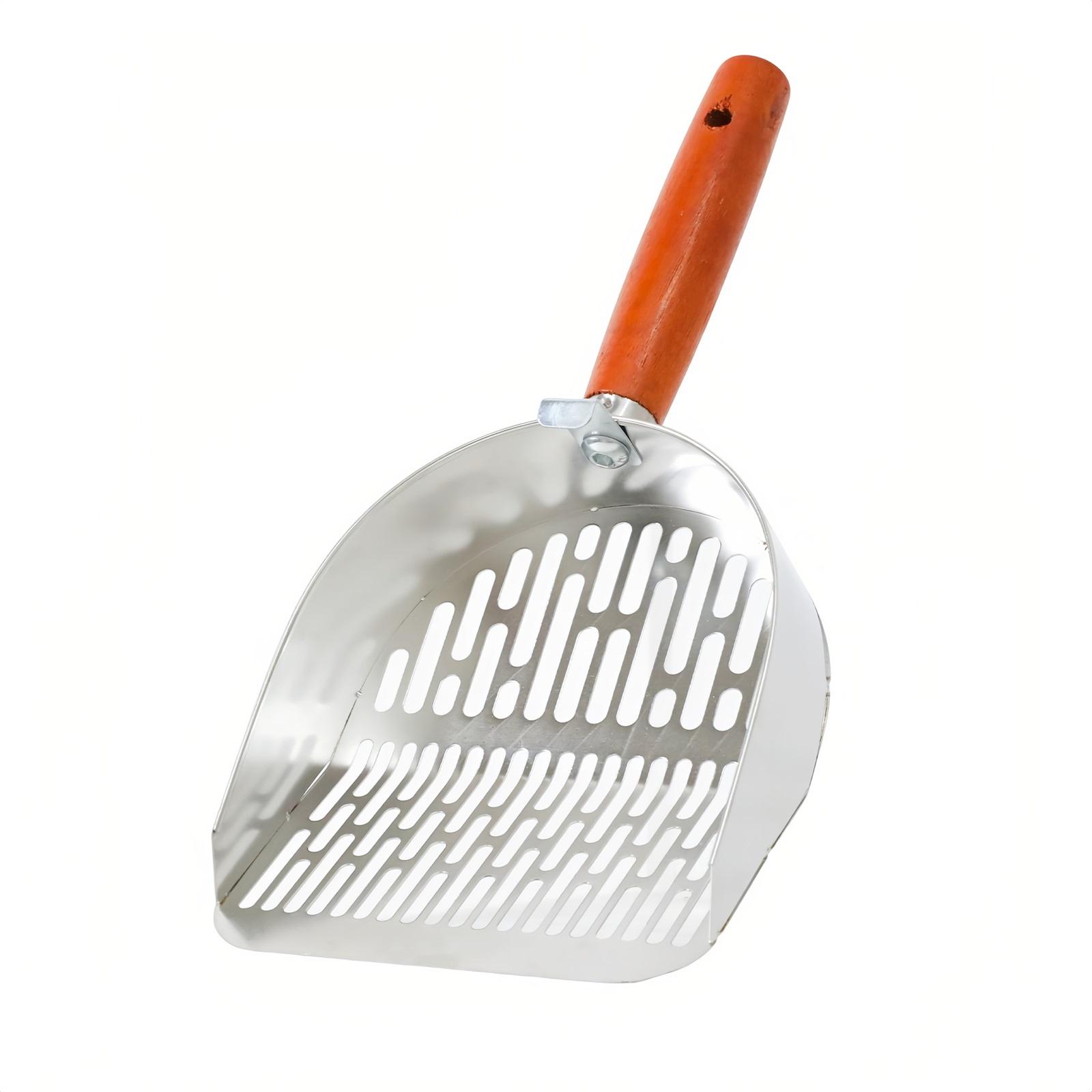Metal Litter Scoop - Stainless Steel Pooper ,Long Handle Deep Shovel One Size срібний
Metal Litter Scoop - Stainless Steel Pooper ,Long Handle Deep Shovel One Size срібний