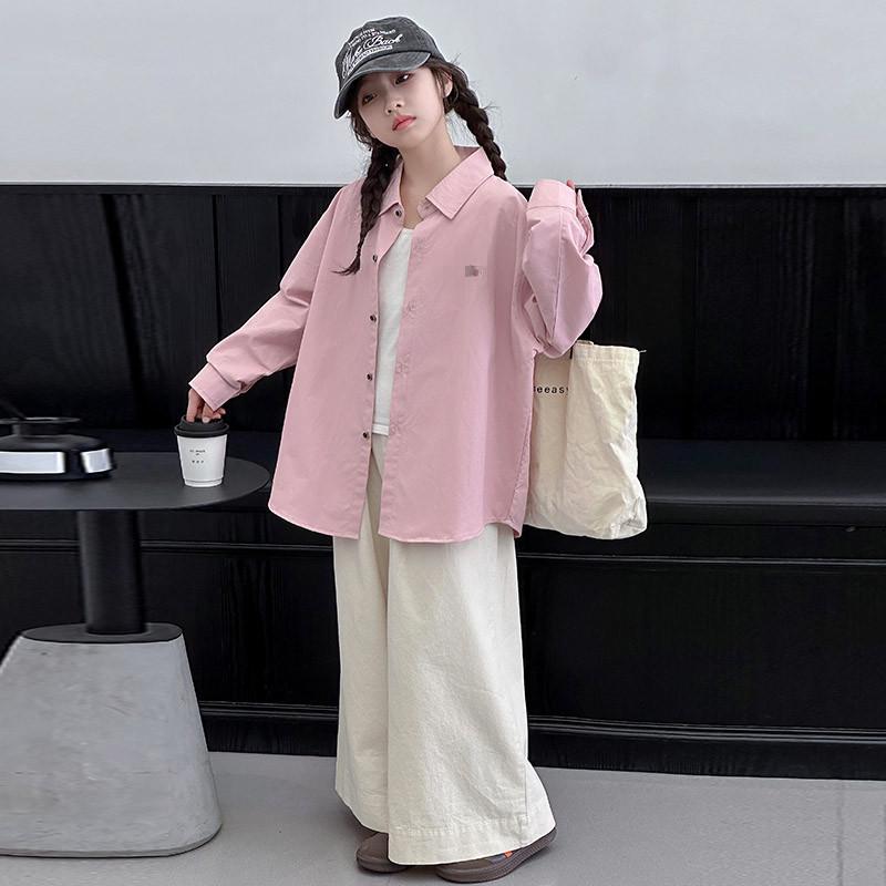 Girls 2026 Spring Casual Sun Protection Collared Shirt Jacket for Middle and Big Kids 150cm розовый
Girls 2026 Spring Casual Sun Protection Collared Shirt Jacket for Middle and Big Kids 150cm розовый