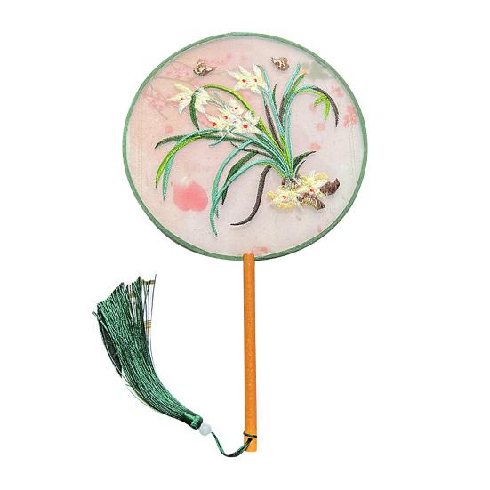 Китайский круглый веер ханьфу, двухсторонний цветочный веер с дворцовым узором, ручной вышивкой, винтажный ручной работы, ручная работа F
Китайский круглый веер ханьфу, двухсторонний цветочный веер с дворцовым узором, ручной вышивкой, винтажный ручной работы, ручная работа F