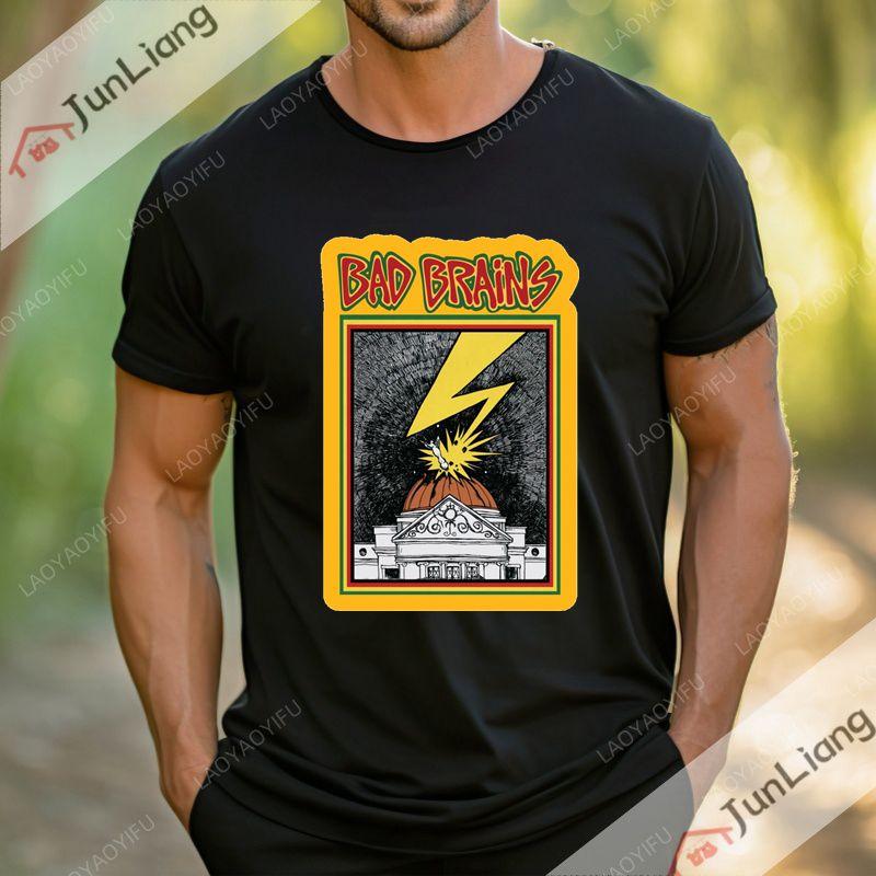 Bad Brains Tshirt First Album Official Hardcore Black Flag Punk Hip Hop Gothic Unisex Oversized Short Sleeve Tshirt 4XL
Bad Brains Tshirt First Album Official Hardcore Black Flag Punk Hip Hop Gothic Unisex Oversized Short Sleeve Tshirt 4XL