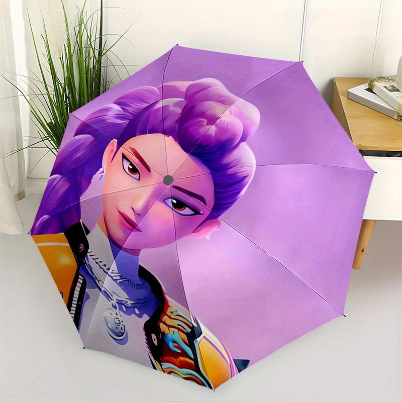 KPop Demon X Automatic opening and closing folding Umbrella with 8-rib frame and compact travel design, perfect for all occasions | Stylish
KPop Demon X Automatic opening and closing folding Umbrella with 8-rib frame and compact travel design, perfect for all occasions | Stylish