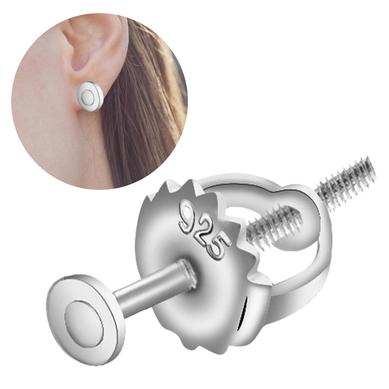 Set of 10 Secure Screw On Earring Backs Convenient Earplug Retainer Sturdy Earring Support Backs for Active Individuals золотой
Set of 10 Secure Screw On Earring Backs Convenient Earplug Retainer Sturdy Earring Support Backs for Active Individuals золотой