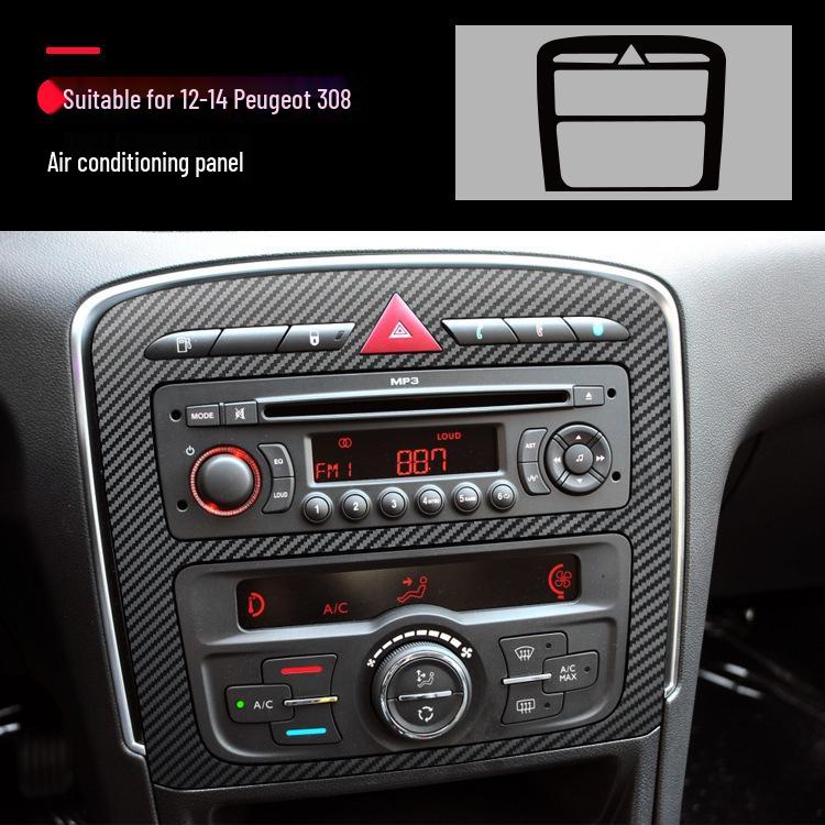 Наклейка на консоль из углеродного волокна для интерьера Peugeot 308 - Замена без повреждений
Наклейка на консоль из углеродного волокна для интерьера Peugeot 308 - Замена без повреждений