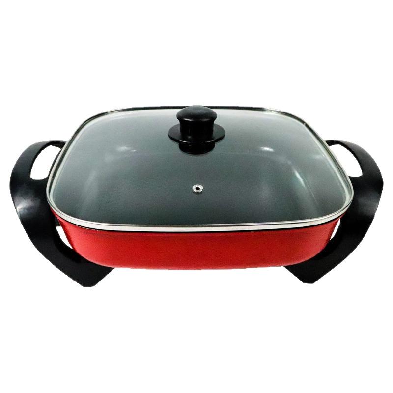 Olla eléctrica multifuncional para fondue y parrilla, sartén antiadherente para cocinar en casa
Olla eléctrica multifuncional para fondue y parrilla, sartén antiadherente para cocinar en casa