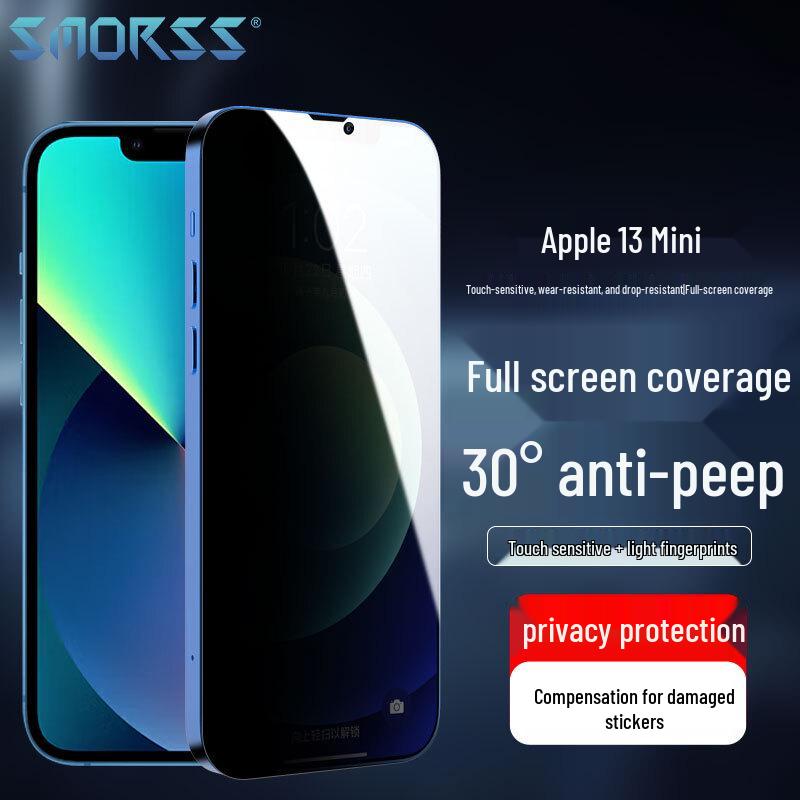 Плівка для захисту екрана iPhone Smorss iPhone 13 mini
Плівка для захисту екрана iPhone Smorss iPhone 13 mini