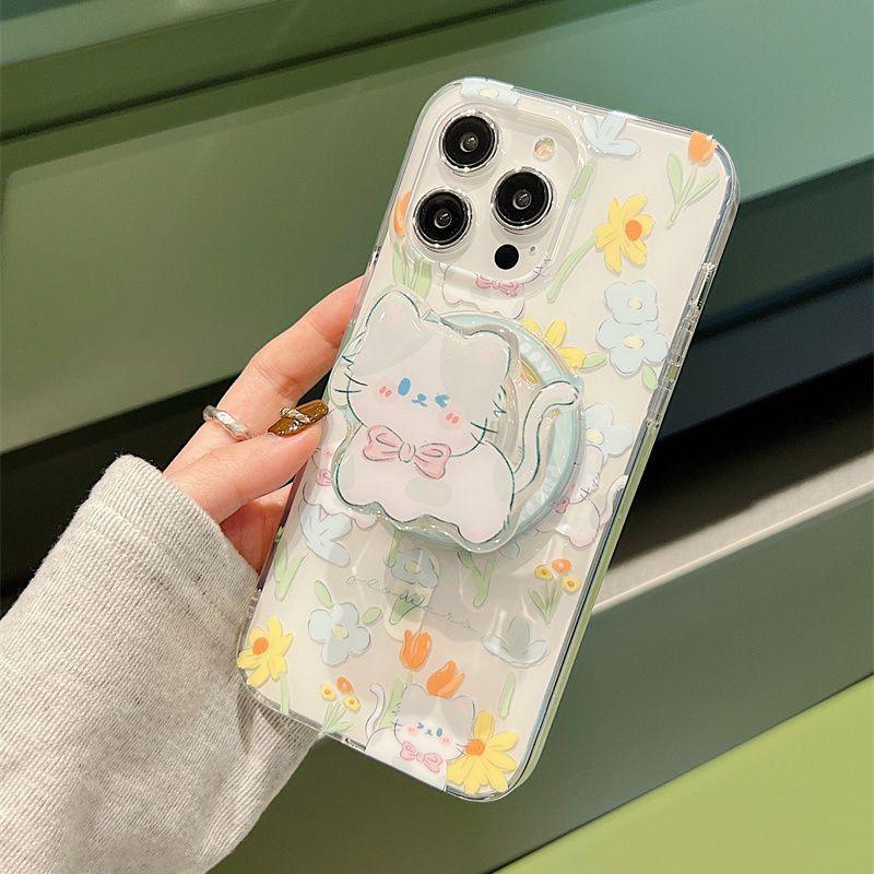 Spring Ins Cute Floral Rabbit Cat Phone Stand Suitable Apple MagSafe Magnetic
Spring Ins Cute Floral Rabbit Cat Phone Stand Suitable Apple MagSafe Magnetic