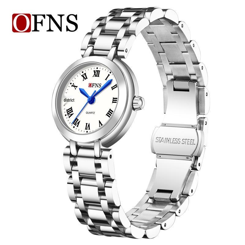 OFNS Women s Waterproof Stainless Steel Quartz Watch with Japanese Movement – Fashionable Commuting Wristwatch
OFNS Women s Waterproof Stainless Steel Quartz Watch with Japanese Movement – Fashionable Commuting Wristwatch