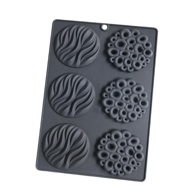 Decorative Waves Design Silicones Baking Molds Multipurpose For Cakes Chocolates Ice Cream Heat Resistant Dishwasher Safe чёрный
Decorative Waves Design Silicones Baking Molds Multipurpose For Cakes Chocolates Ice Cream Heat Resistant Dishwasher Safe чёрный