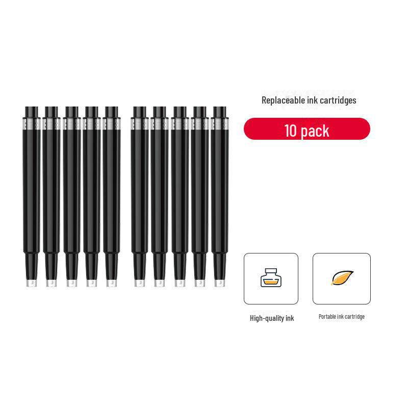 Набор бесшумных перьевых ручек Beifa: Элегантная ручка с металлической текстурой, поглотителем чернил, промывателем пера и чернильным мешочком Black
Набор бесшумных перьевых ручек Beifa: Элегантная ручка с металлической текстурой, поглотителем чернил, промывателем пера и чернильным мешочком Black