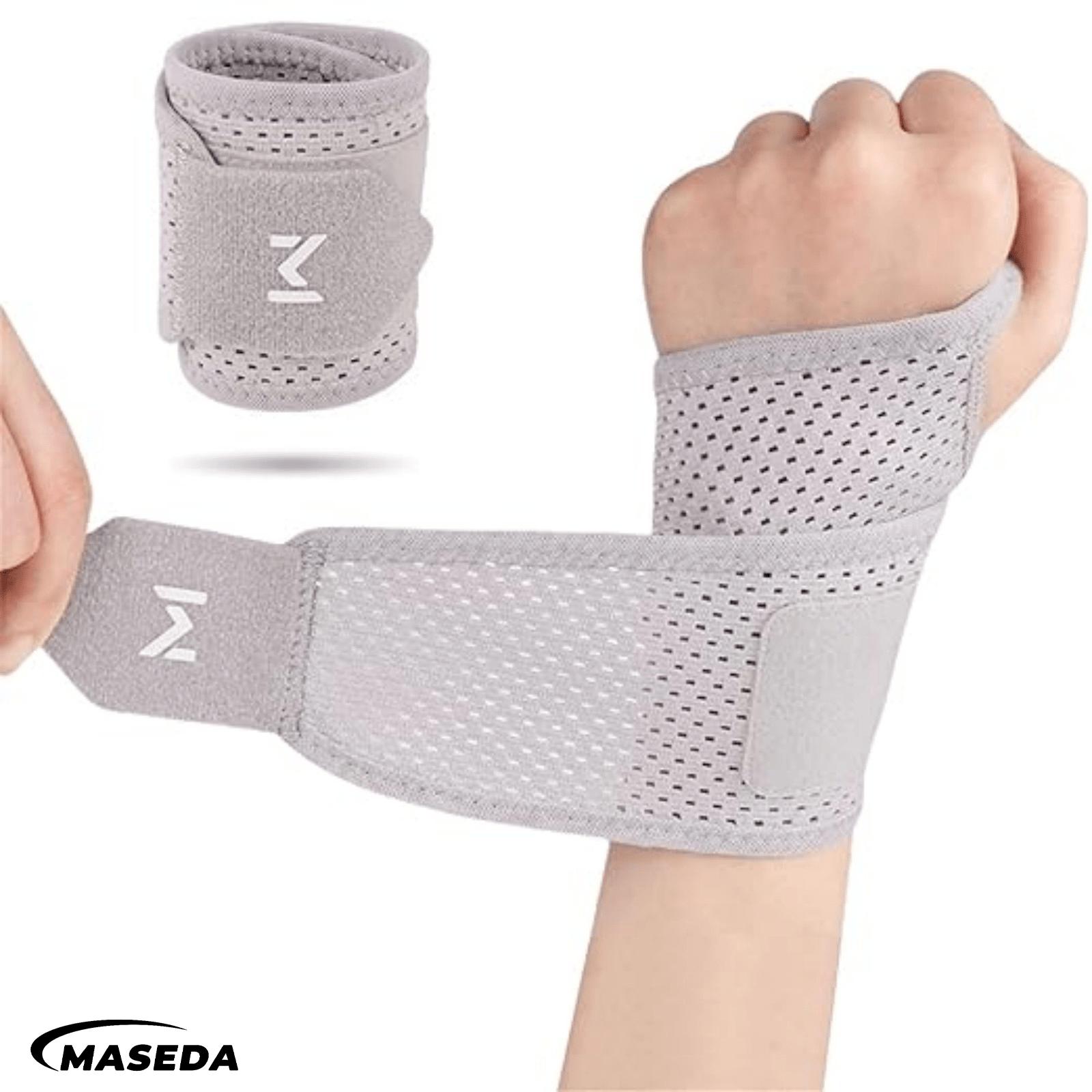 Adjustable Mesh Sports Wristband with Wrist Joint Support - Breathable Compression Design, Straps for Tennis, Gym, Workouts 1pc сірий
Adjustable Mesh Sports Wristband with Wrist Joint Support - Breathable Compression Design, Straps for Tennis, Gym, Workouts 1pc сірий