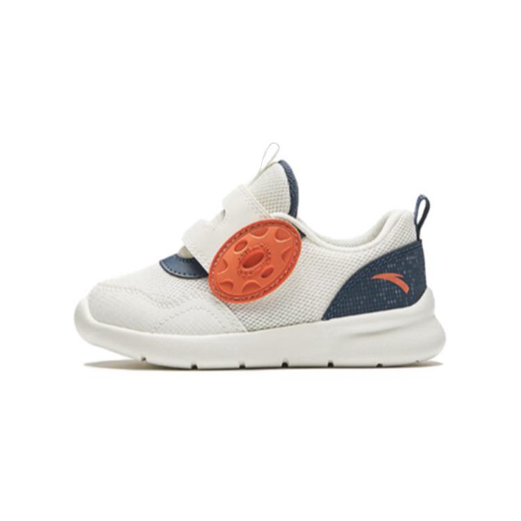 Anta Kids Fabric Mesh Soft Sole Non-Slip Wear-Resistant Low-Top Walking Shoes Baby Shoes White Orange A12430001-2 27
Anta Kids Fabric Mesh Soft Sole Non-Slip Wear-Resistant Low-Top Walking Shoes Baby Shoes White Orange A12430001-2 27