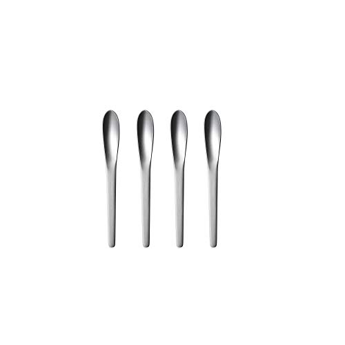 Кофейные ложки Georg Jensen, Набор из 4 штук, дизайн АРНЕ ЯКОБСЕНА, Серебро, Длина примерно 13 см, Можно мыть в посудомоечной машине, 10014946
Кофейные ложки Georg Jensen, Набор из 4 штук, дизайн АРНЕ ЯКОБСЕНА, Серебро, Длина примерно 13 см, Можно мыть в посудомоечной машине, 10014946