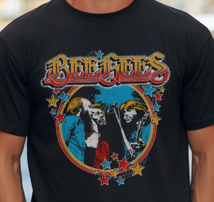 Bee Gees T-Shirt Pop Disco Soft Rock on Premium Vintage Black Comfort Colors Tee S
Bee Gees T-Shirt Pop Disco Soft Rock on Premium Vintage Black Comfort Colors Tee S