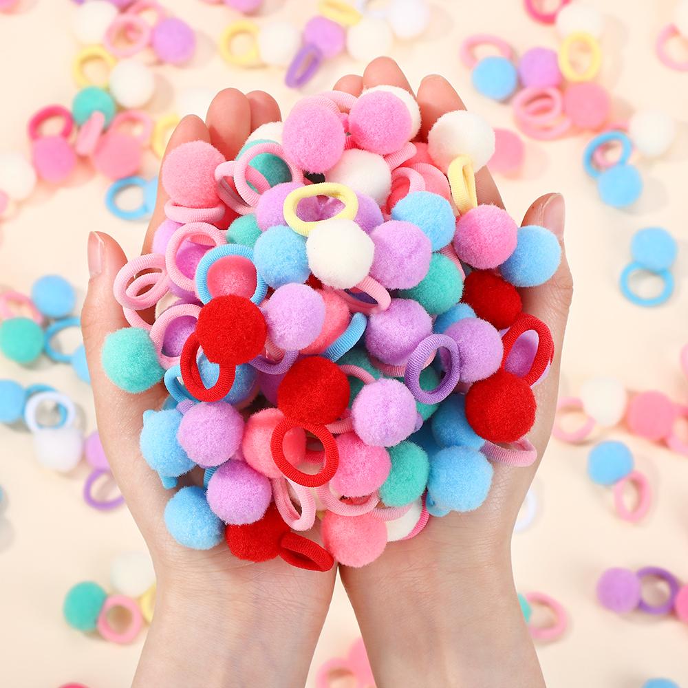 30pcs Kids Elastic Hair Bands Girls Plush Ball Rubber Band for Children Sweets Scrunchie Hair Ties Clip Baby Hair Accessories
30pcs Kids Elastic Hair Bands Girls Plush Ball Rubber Band for Children Sweets Scrunchie Hair Ties Clip Baby Hair Accessories