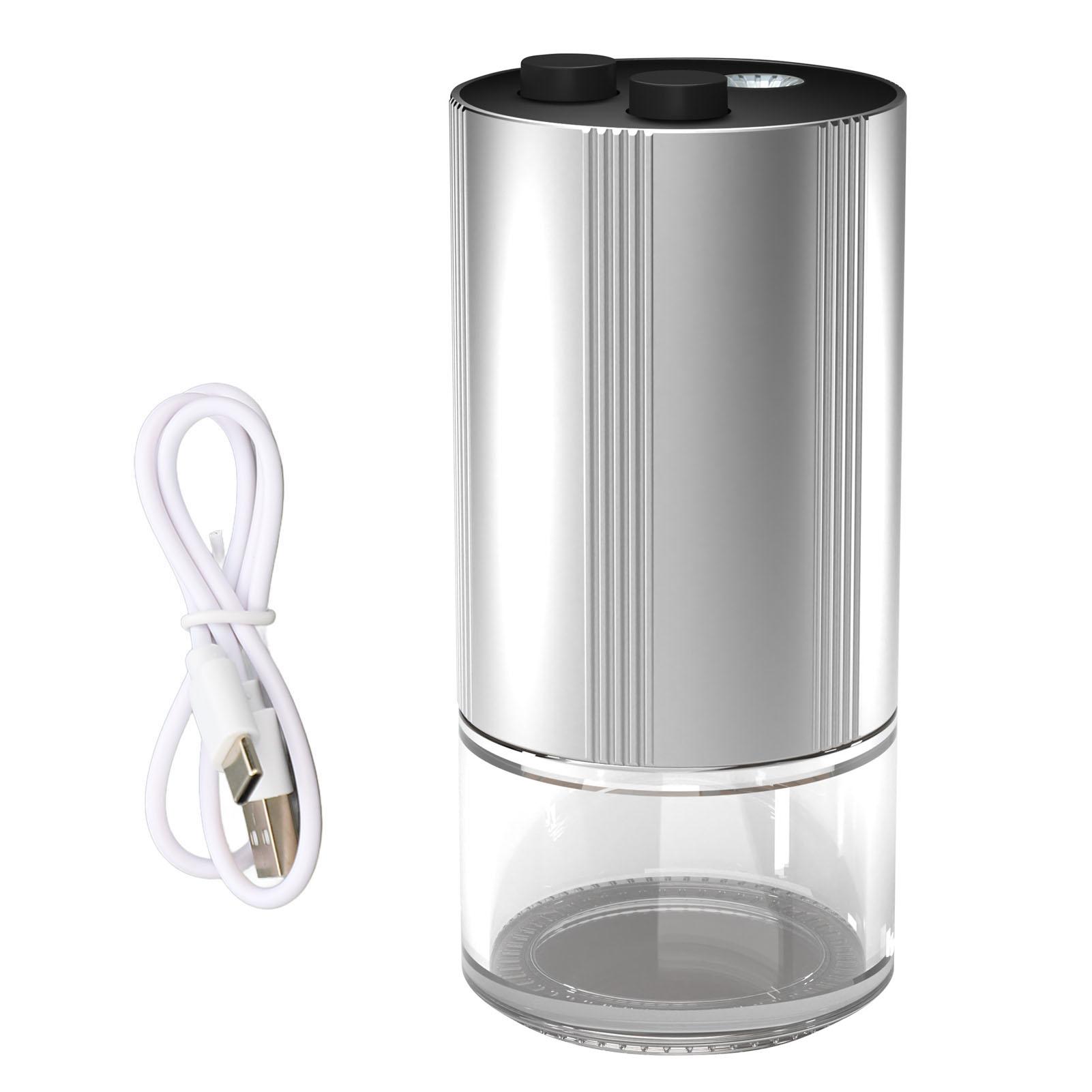 Автомобильный ароматерапевтический диффузор профессиональный алюминиевый сплав безводный распылитель с функцией таймера эфирное масло Button серебряный серый
Автомобильный ароматерапевтический диффузор профессиональный алюминиевый сплав безводный распылитель с функцией таймера эфирное масло Button серебряный серый