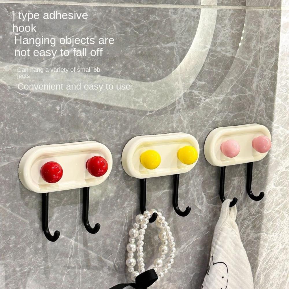 Punch Free Suction Cup Hooks Reusable Storage Hanger Easy to Use Shower Hooks Bathroom червоний
Punch Free Suction Cup Hooks Reusable Storage Hanger Easy to Use Shower Hooks Bathroom червоний