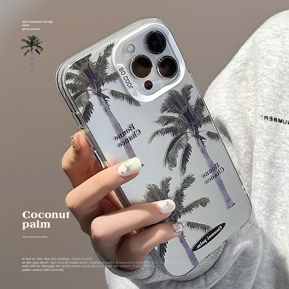 Чехол для телефона Coconut Tree, устойчивый к падениям, чехол для телефона iPhone15Promax с гальваническим покрытием, чехол для iPhone14/13 Pro Max, силиконовый чехол для iPhone11 iPhone13
Чехол для телефона Coconut Tree, устойчивый к падениям, чехол для телефона iPhone15Promax с гальваническим покрытием, чехол для iPhone14/13 Pro Max, силиконовый чехол для iPhone11 iPhone13