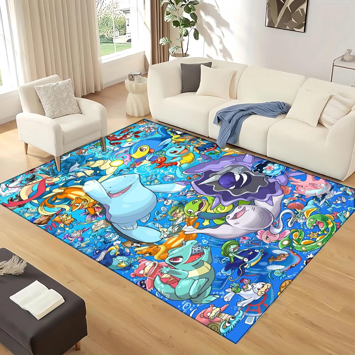 Pokemon Pikachu Cartoon Carpet Rug for Living Room Bedroom Home Sofa Decoration,kids Non-slip Floor Mat Christmas Gift 40x60cm( 15x23in )
Pokemon Pikachu Cartoon Carpet Rug for Living Room Bedroom Home Sofa Decoration,kids Non-slip Floor Mat Christmas Gift 40x60cm( 15x23in )
