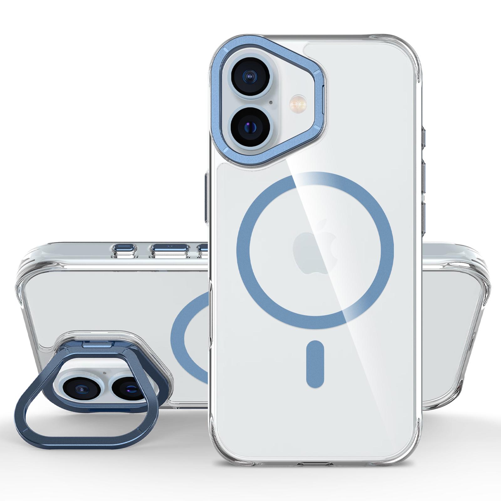 For iPhone 16 Magnetic Case Shockproof TPU + PC Phone Back Cover with Metal Lens Kickstand B
For iPhone 16 Magnetic Case Shockproof TPU + PC Phone Back Cover with Metal Lens Kickstand B