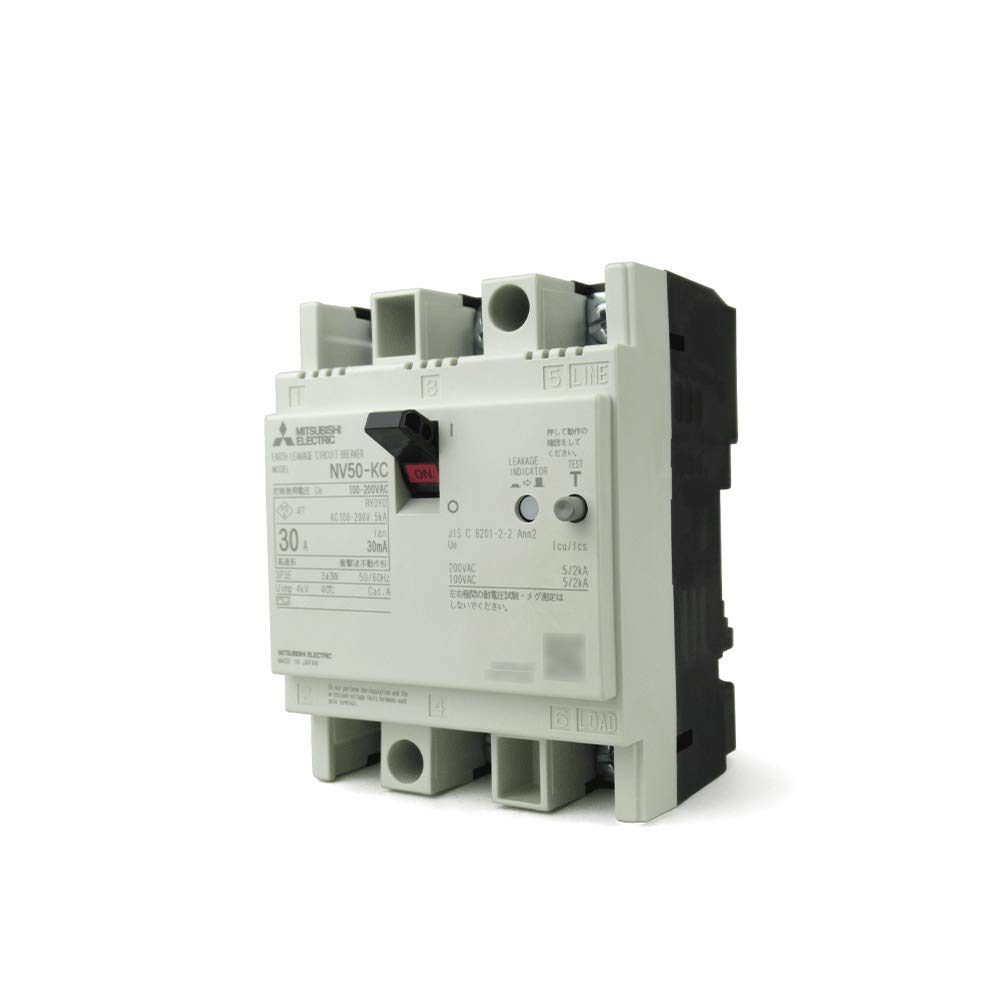 Electric Distribution board circuit panel circuit breaker KC series MITSUBISHI/Mitsubishi NV50-KC3P30A100-200V30MA breaker/control
Electric Distribution board circuit panel circuit breaker KC series MITSUBISHI/Mitsubishi NV50-KC3P30A100-200V30MA breaker/control