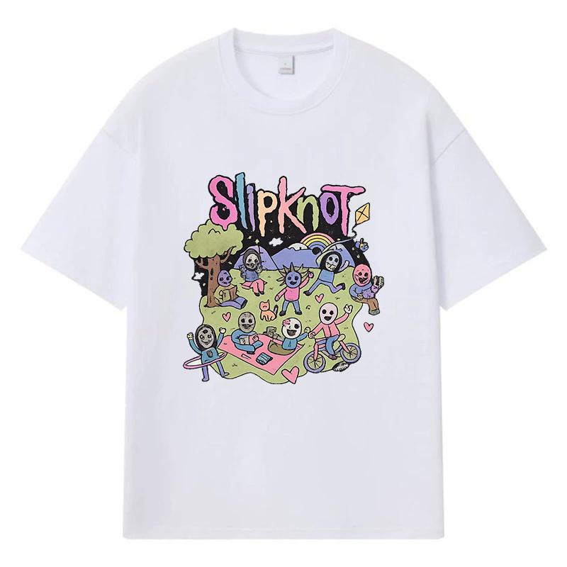2026 Slipknot Графічна футболка Y2k Harajuku Streetwear 100% Бавовна Повсякденна Оверсайз Літня Чоловіча Футболка S
2026 Slipknot Графічна футболка Y2k Harajuku Streetwear 100% Бавовна Повсякденна Оверсайз Літня Чоловіча Футболка S