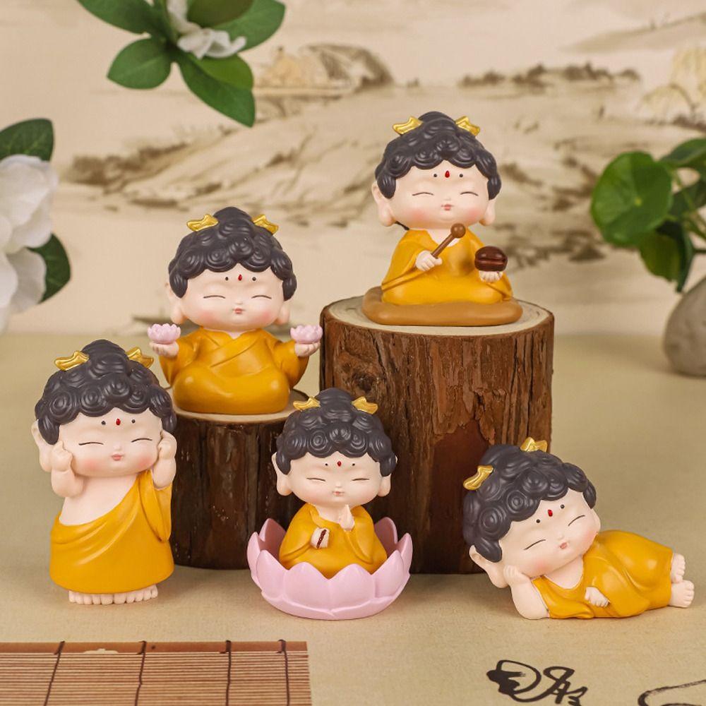 Cute Mini Buddha Guanyin Statues Resin Craft Buddha Ornaments Cartoon Buddha Figures Living Room Style 2
Cute Mini Buddha Guanyin Statues Resin Craft Buddha Ornaments Cartoon Buddha Figures Living Room Style 2