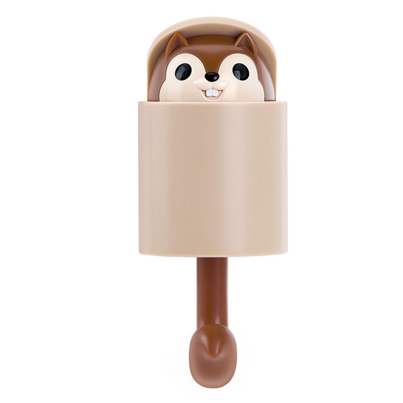 Squirrel Wall Hook Cute Animal Coat Hanger Wall Decorative Utility Rack for Hanging Key Hat Brown коричневий
Squirrel Wall Hook Cute Animal Coat Hanger Wall Decorative Utility Rack for Hanging Key Hat Brown коричневий