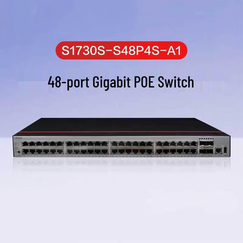 Huawei S1730S-S48P4S-A1 PoE Network Switch
Huawei S1730S-S48P4S-A1 PoE Network Switch