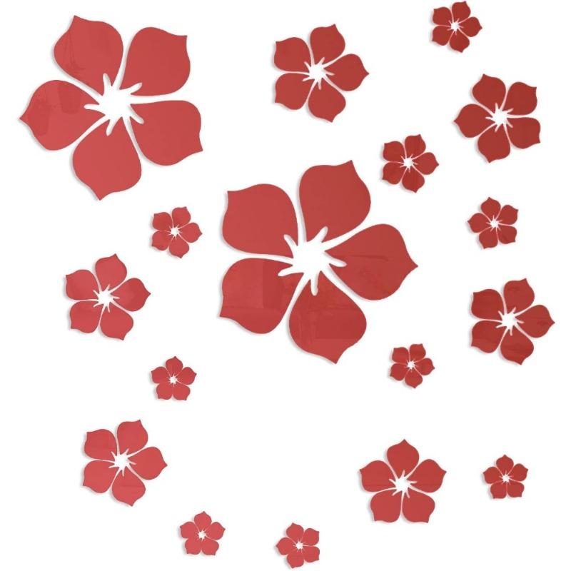 Mirror Flower Acrylic 3D Wall Decals Self-Adhesive Removable Decor for Living Room Bedroom TV Background DIY Home Art Stickers червоний
Mirror Flower Acrylic 3D Wall Decals Self-Adhesive Removable Decor for Living Room Bedroom TV Background DIY Home Art Stickers червоний