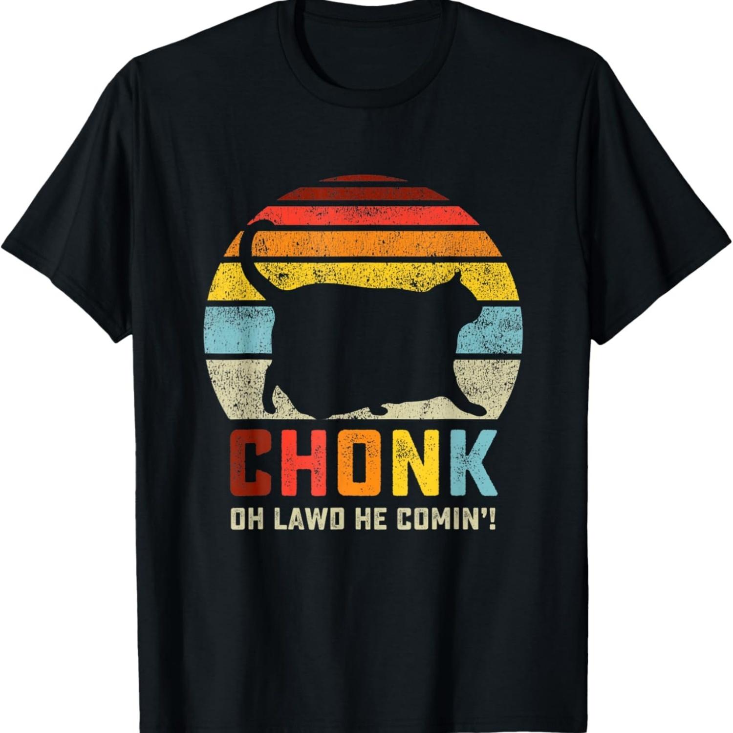 Chonk Cat Scale Meme Funny Retro Style Vintage Cats Memes T-Shirt XXXXXL чорний
Chonk Cat Scale Meme Funny Retro Style Vintage Cats Memes T-Shirt XXXXXL чорний