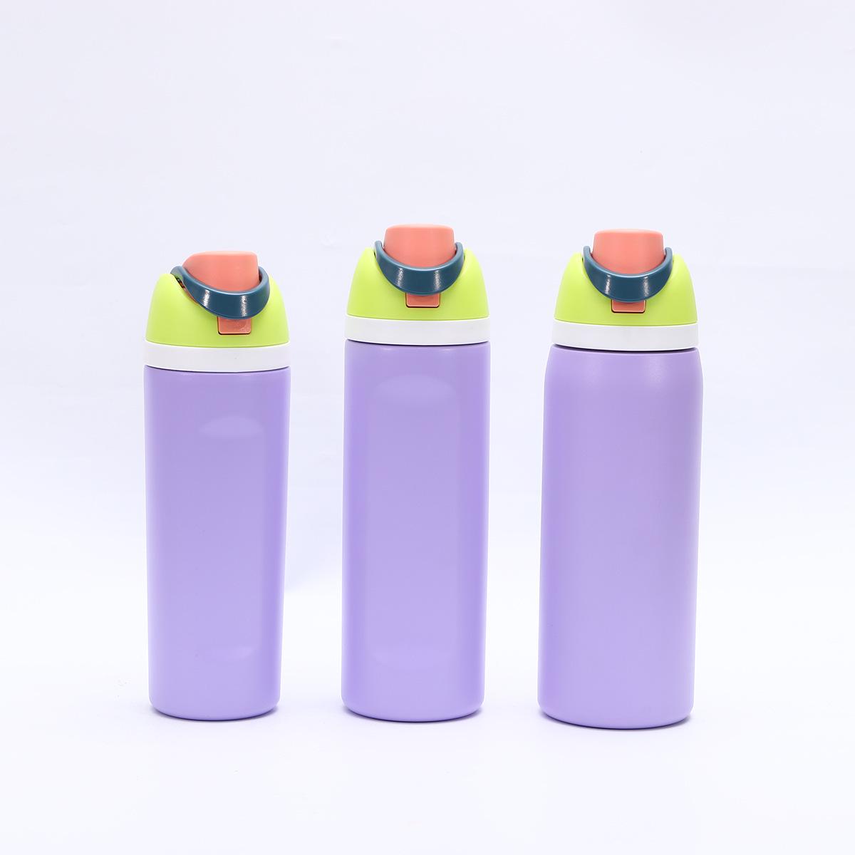 Double-Drink Lid Stainless Steel Insulated Sports Cup with Straw, Large Capacity, Flip-Top, Carry Rope 16oz
Double-Drink Lid Stainless Steel Insulated Sports Cup with Straw, Large Capacity, Flip-Top, Carry Rope 16oz