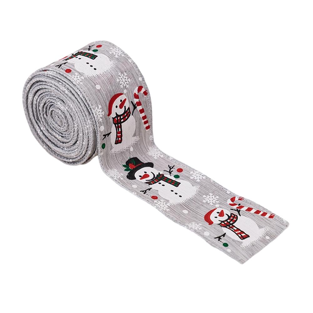 Christmas Ribbon Snowman Woven Tape Holiday Tree Decoration Gift Wrapping Trim for Festive Home Decor
Christmas Ribbon Snowman Woven Tape Holiday Tree Decoration Gift Wrapping Trim for Festive Home Decor