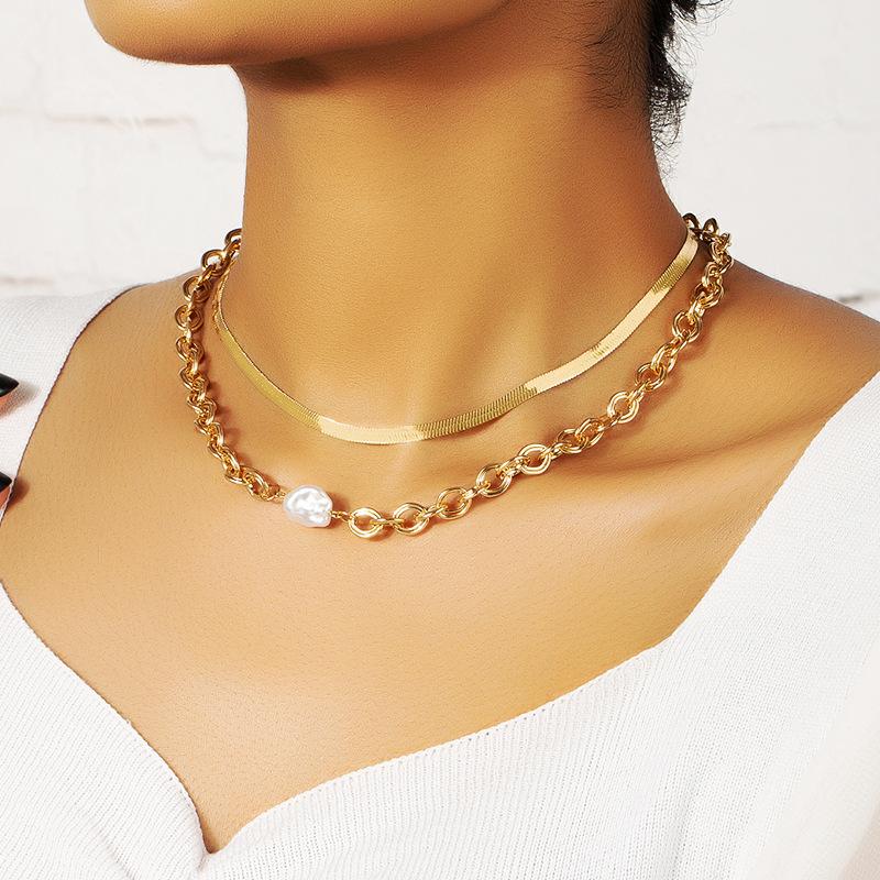 European And American Necklace Women s Temperament Fashion Exaggerated Snake Bone Chain Ins Trend Brand
European And American Necklace Women s Temperament Fashion Exaggerated Snake Bone Chain Ins Trend Brand