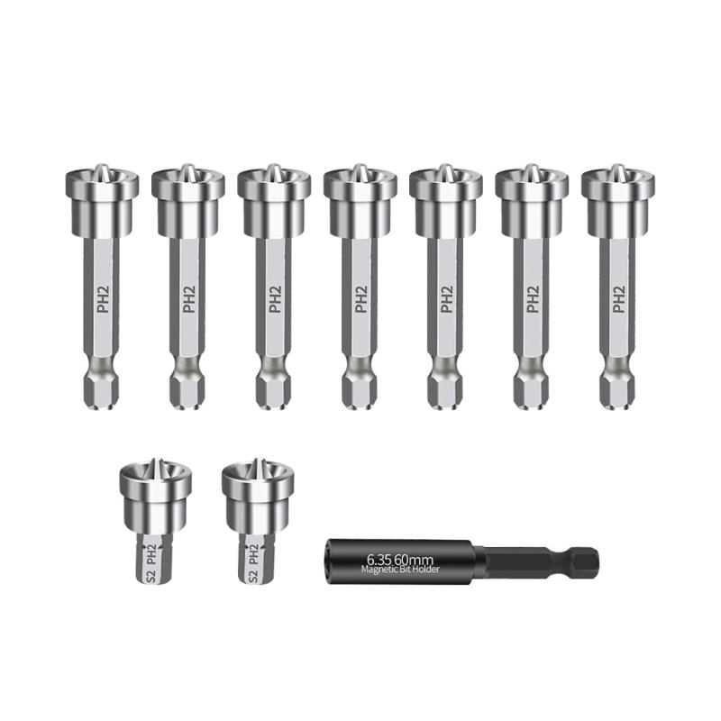 10pcs/set Multipurpose Screwdriver Bits Set Gypsum Board Locator Tools Heavy Duty Essential for Woodworking Projects
10pcs/set Multipurpose Screwdriver Bits Set Gypsum Board Locator Tools Heavy Duty Essential for Woodworking Projects