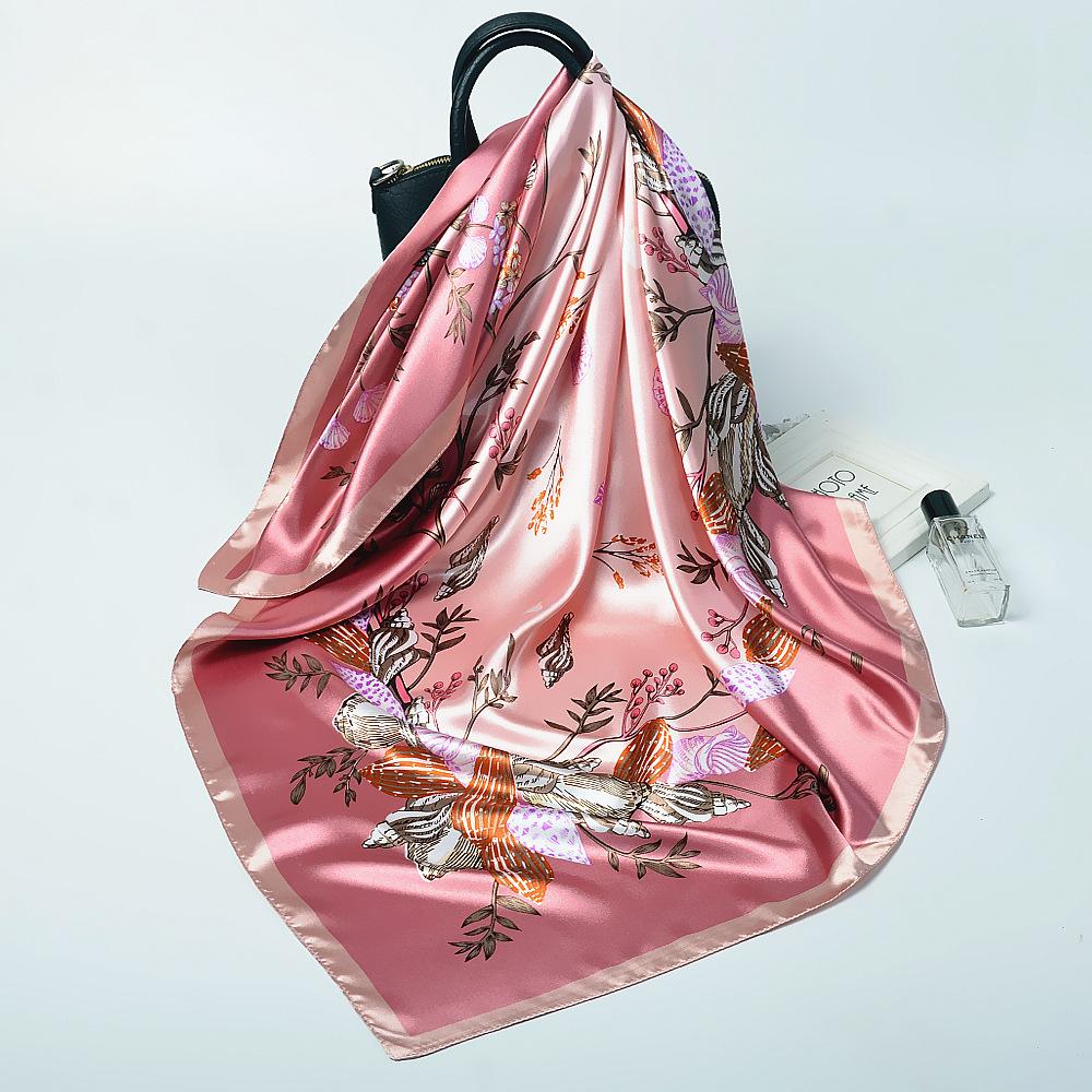 Квадратные шали и накидки, шелковые атласные шарфы-хиджабы для женщин, повязка на голову, шейные шарфы для женщин, 90*90 см 90x90cm розовый
Квадратные шали и накидки, шелковые атласные шарфы-хиджабы для женщин, повязка на голову, шейные шарфы для женщин, 90*90 см 90x90cm розовый