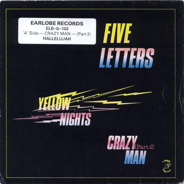 7-дюймовая пластинка FIVE LETTERS Crazy Man Part 2 Hallelujah ELBS102 Earlobe Records 1981 UK Поп Б/у
7-дюймовая пластинка FIVE LETTERS Crazy Man Part 2 Hallelujah ELBS102 Earlobe Records 1981 UK Поп Б/у