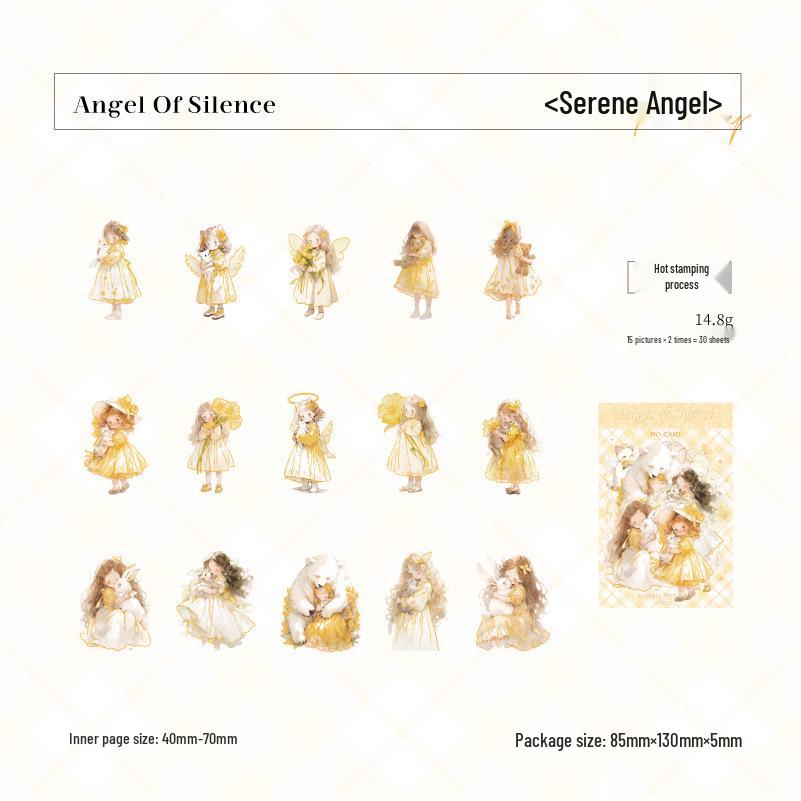 Momo PET 3D Gold Stickers - Fairy Tale Forest Series: Cute Girl Characters for Journals
Momo PET 3D Gold Stickers - Fairy Tale Forest Series: Cute Girl Characters for Journals