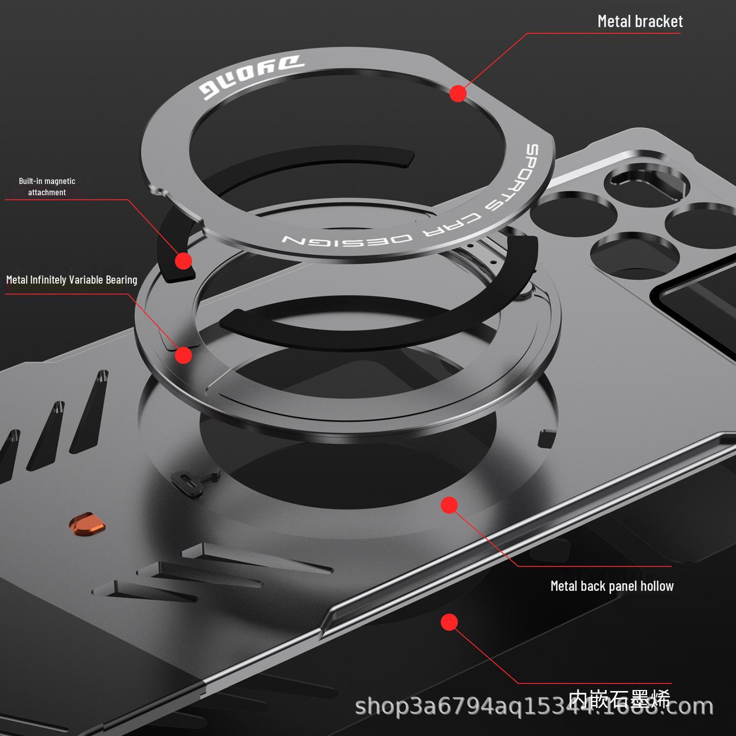 Compatible Borderless Spring Buckle Metal Phone Case for Red Magic 11Pro/11Pro+/10Pro+/10SPro Red Magic 10s Pro+
Compatible Borderless Spring Buckle Metal Phone Case for Red Magic 11Pro/11Pro+/10Pro+/10SPro Red Magic 10s Pro+