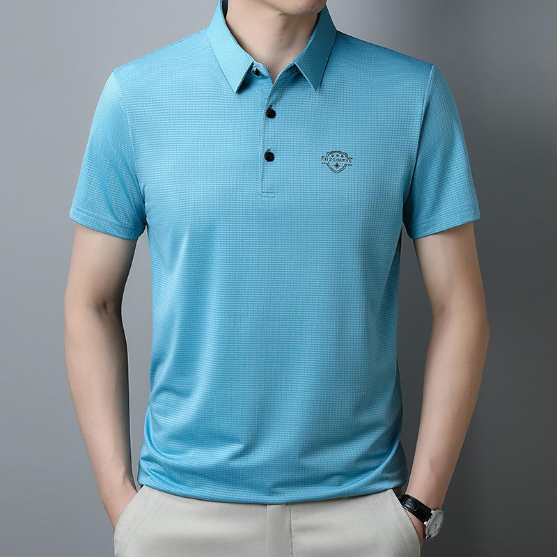 Polo Shirt Men S Thin Short-Sleeved Heavy T-Shirt Quality Ice Breathable T-Shirt Casual 4XL
Polo Shirt Men S Thin Short-Sleeved Heavy T-Shirt Quality Ice Breathable T-Shirt Casual 4XL