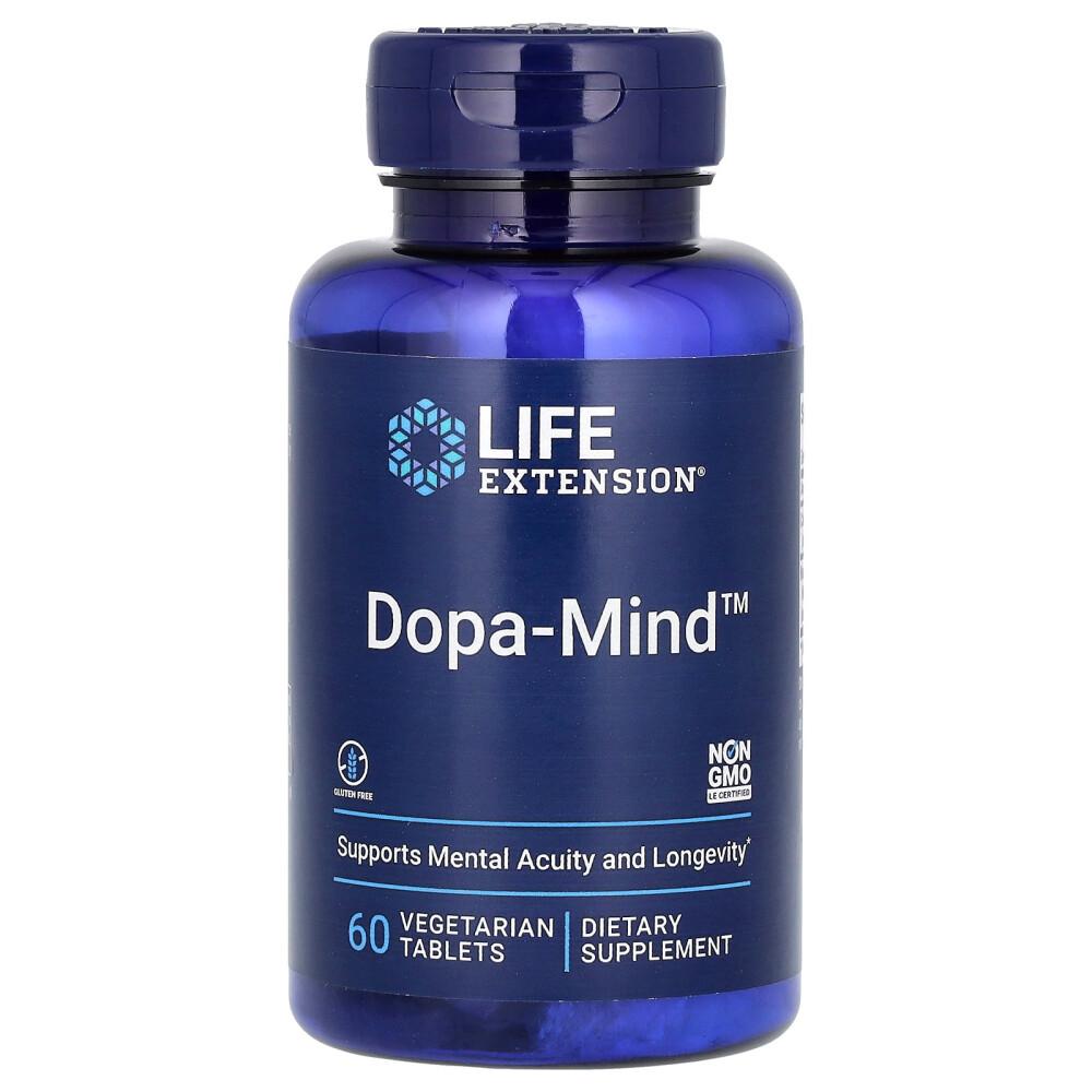 Life Extension Dopa-Mind Veggie Tablets, 60 Count 60 pcs - 1 ea
Life Extension Dopa-Mind Veggie Tablets, 60 Count 60 pcs - 1 ea