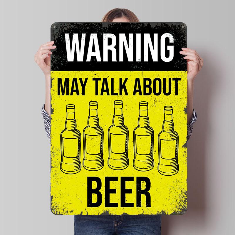 WARNING BEER BOTTLES Poster Customized Wall Art Vintage Metal Signs Retro Tin Plaque for Man Cave Home Decor Living Room Items 7.9x11.8In(20x30cm)
WARNING BEER BOTTLES Poster Customized Wall Art Vintage Metal Signs Retro Tin Plaque for Man Cave Home Decor Living Room Items 7.9x11.8In(20x30cm)
