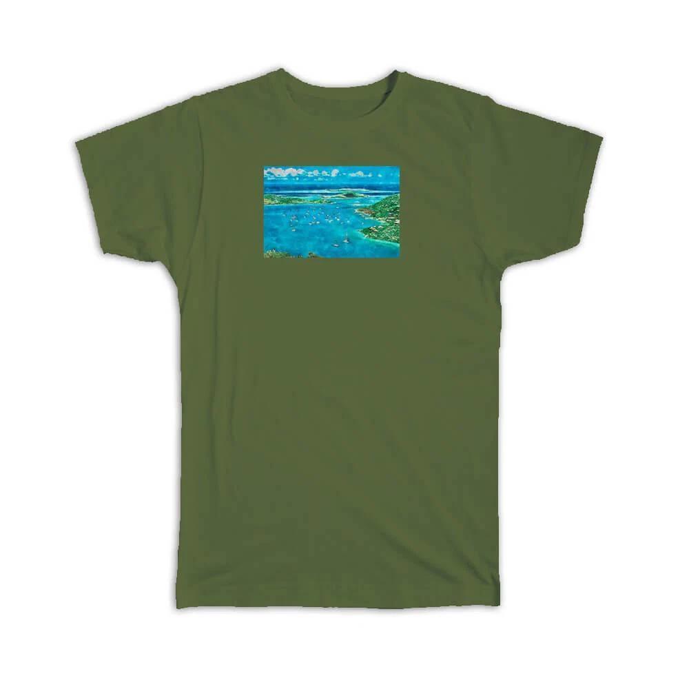 Gift T-Shirt : Watercolor Scenary Island View Aerial L
Gift T-Shirt : Watercolor Scenary Island View Aerial L