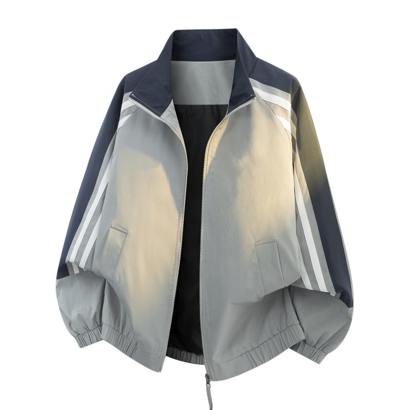 Casual Sports Style Stand Up Collar Contrasting Color Patchwork Jacket for Men s Spring and Autumn Loose Plus Size Jacket XXL сірий
Casual Sports Style Stand Up Collar Contrasting Color Patchwork Jacket for Men s Spring and Autumn Loose Plus Size Jacket XXL сірий
