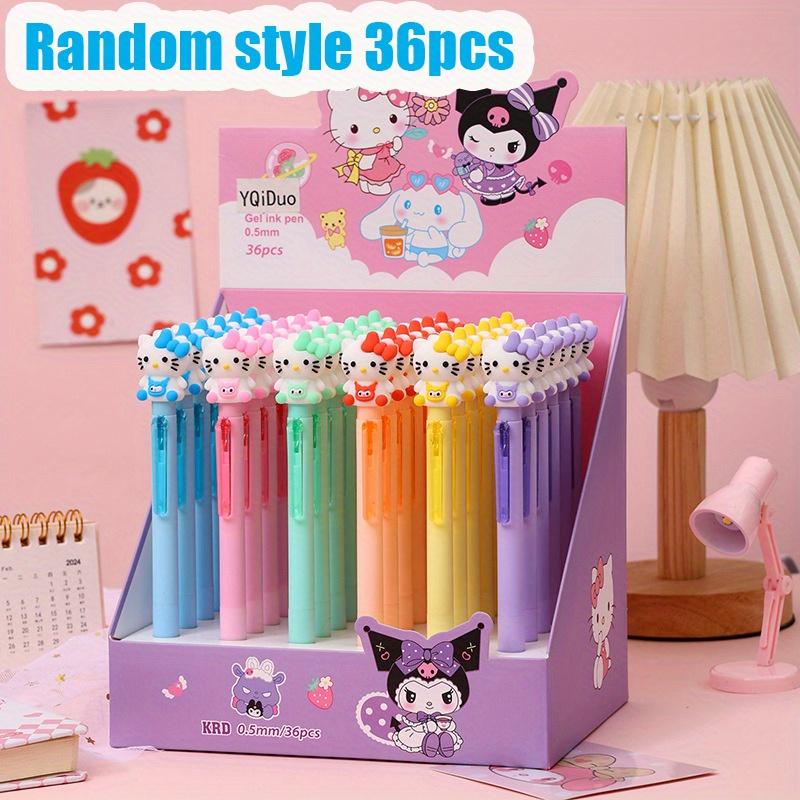 36Pcs 0.5mm Sanrio Hello Kitty New Ballpoint Pen Color Cartoon KT Cat Press Writing Pen Students School Supplies Stationery Multicolor Random style 36Pcs
36Pcs 0.5mm Sanrio Hello Kitty New Ballpoint Pen Color Cartoon KT Cat Press Writing Pen Students School Supplies Stationery Multicolor Random style 36Pcs