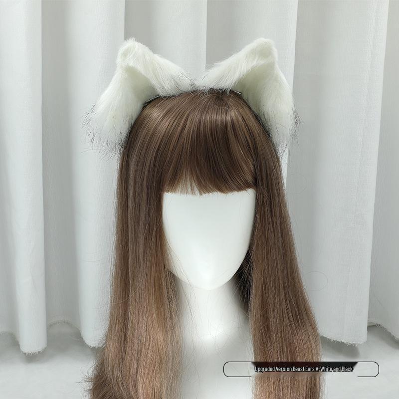 Japanese Lolita Plush Animal Ear Hair Clips - Handmade Cute Beast Headdress
Japanese Lolita Plush Animal Ear Hair Clips - Handmade Cute Beast Headdress