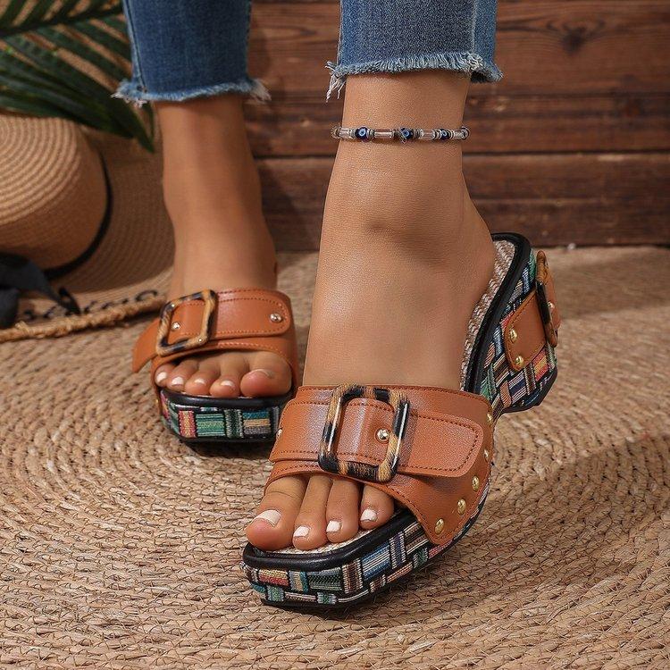 High Chunky Platform Heels for Women Comfort Slip on Square Open Toe High Block Heel Sandals Wedge Comfortable Heeled Slides Women s Beach Dress Shoes 43 коричневий
High Chunky Platform Heels for Women Comfort Slip on Square Open Toe High Block Heel Sandals Wedge Comfortable Heeled Slides Women s Beach Dress Shoes 43 коричневий