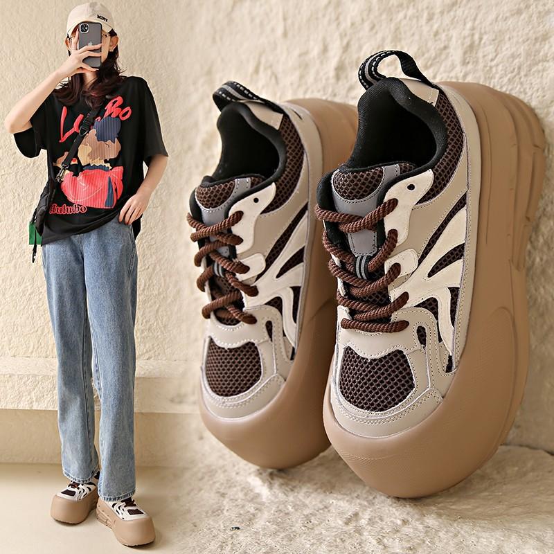 Hongkai color matching big head ugly cute shoes 2025 new thick-soled heightening bread shoes sports leisure breathable muffin shoes women 35 чёрный
Hongkai color matching big head ugly cute shoes 2025 new thick-soled heightening bread shoes sports leisure breathable muffin shoes women 35 чёрный