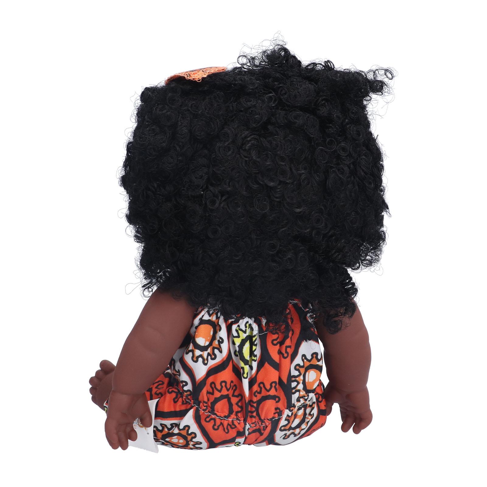 Lifelike Baby Doll Simulation Vinly African Girl Baby Doll Toy for Toddlers
Lifelike Baby Doll Simulation Vinly African Girl Baby Doll Toy for Toddlers