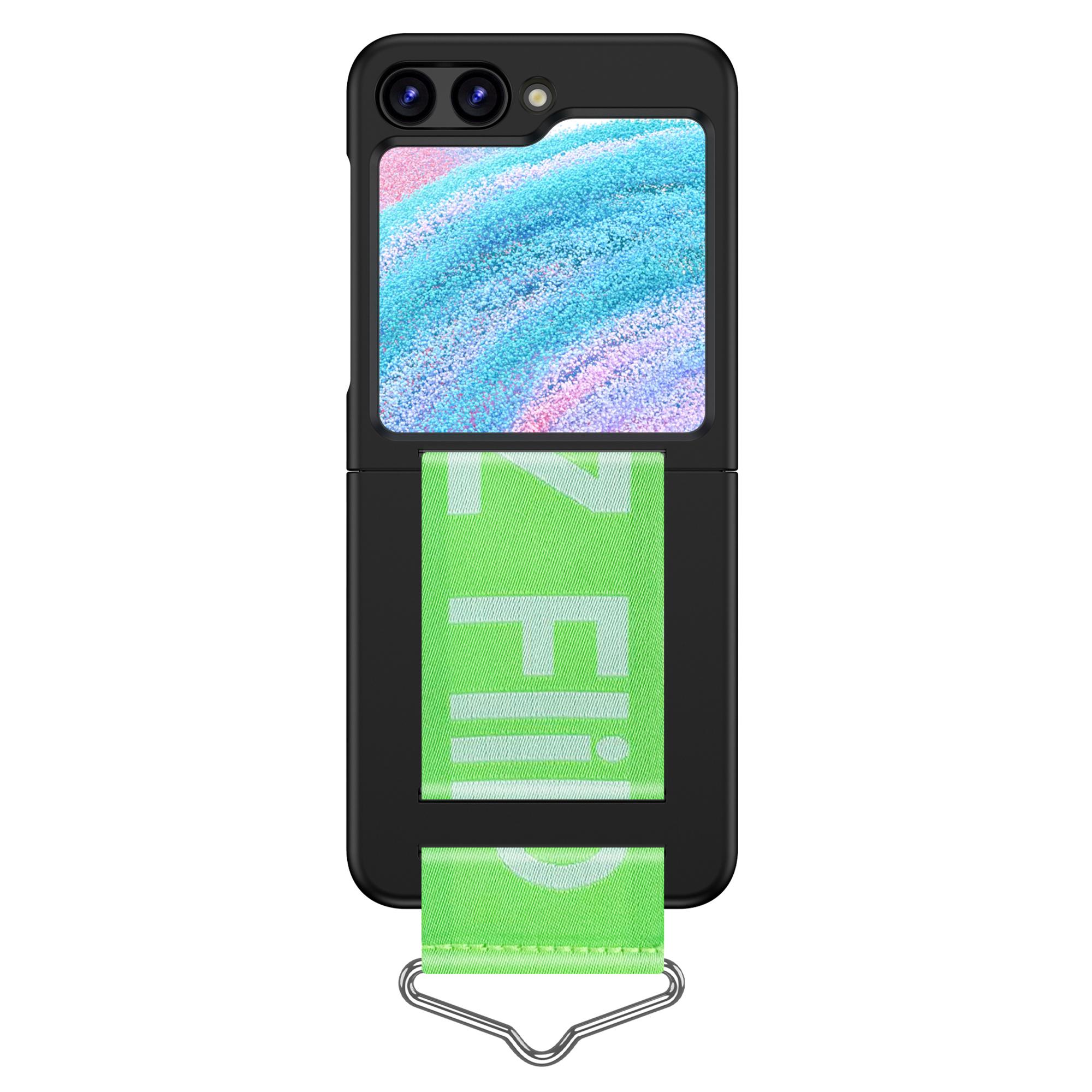 For Samsung Galaxy Z Flip5 5G Hard PC Phone Cover Protective Case with B-Shape Ring Holder Rose Pink+Green
For Samsung Galaxy Z Flip5 5G Hard PC Phone Cover Protective Case with B-Shape Ring Holder Rose Pink+Green