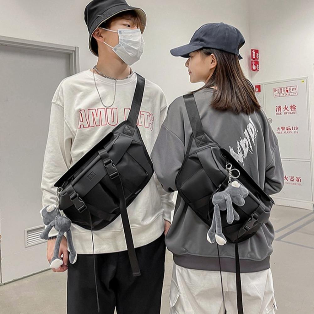Oxford Cloth Messenger Bag Men Korean Crossbody Bag Ins Chest Breast Bag Travel чёрный
Oxford Cloth Messenger Bag Men Korean Crossbody Bag Ins Chest Breast Bag Travel чёрный